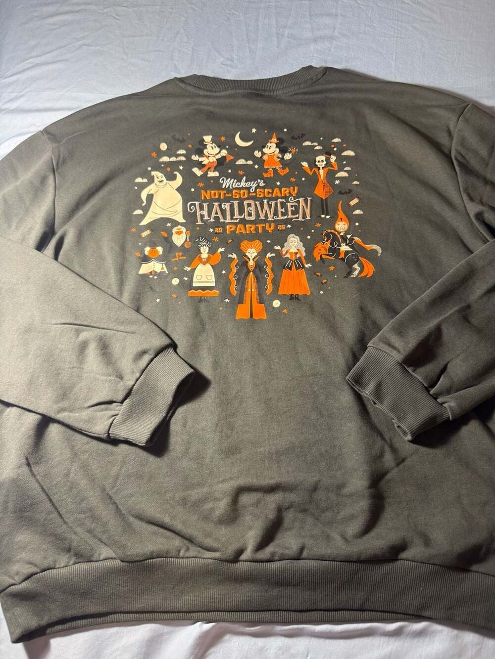 Mickey's Not-So-Scary Halloween Party 2026 Crew Neck Long Sleeve